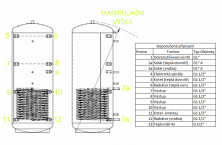 Akumulační nádrž KXT1 500l